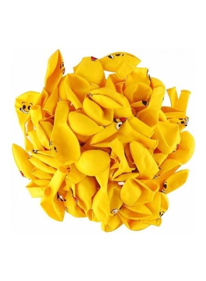 50-Pieces Emoji Balloons  - Image 3