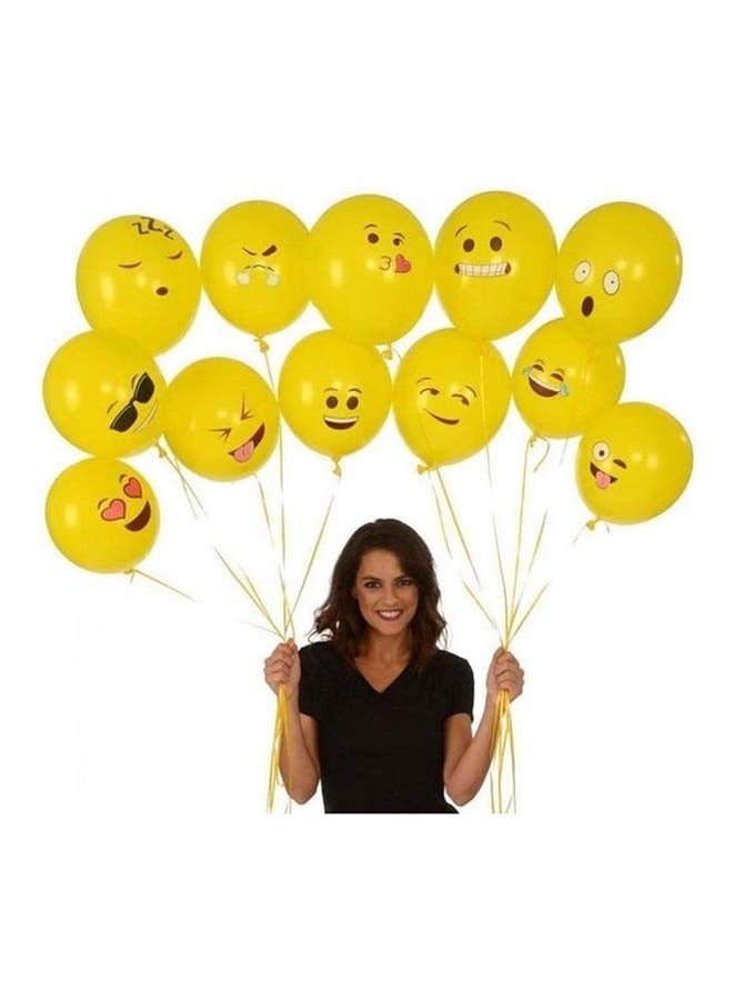 50-Pieces Emoji Balloons  - Image 5