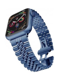 Stainless Steel Band For Apple Watch Blue