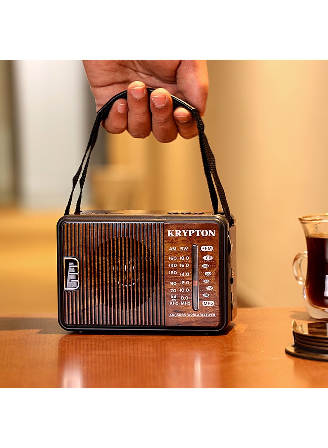 KRYPTON Rechargeable Radio KNR5095 black  - Image 2