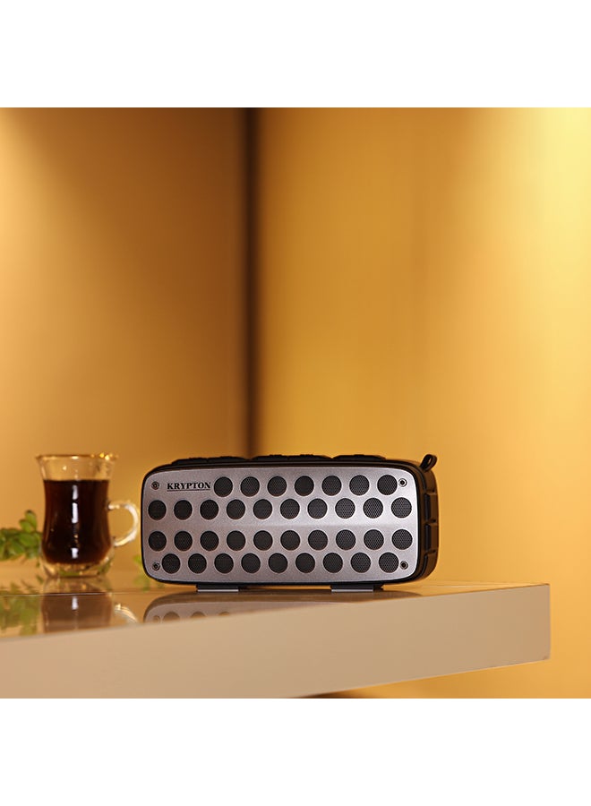 KRYPTON Rechargeable Portable Speaker KNMS6129 silver  - Image 2