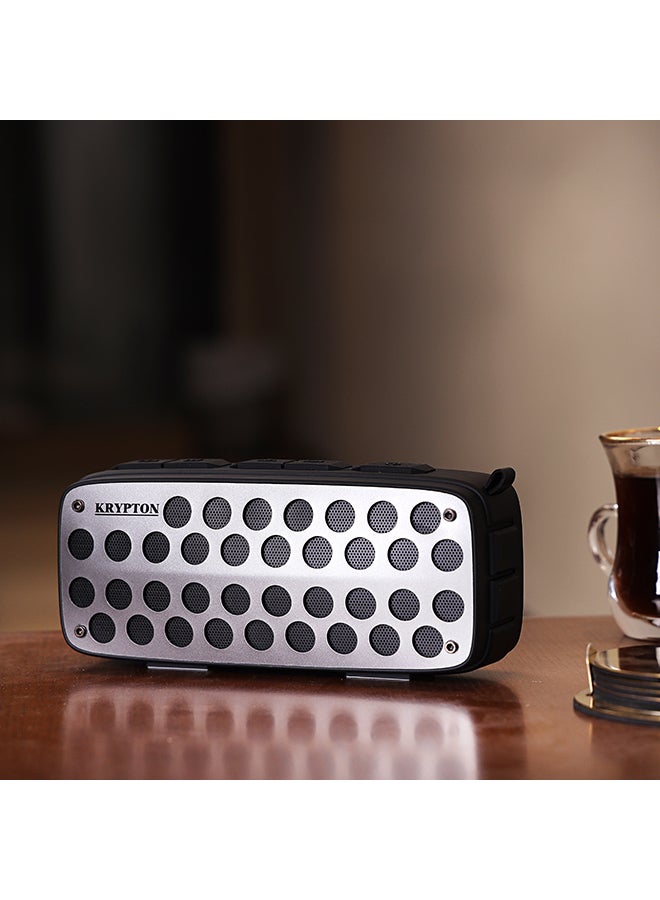 KRYPTON Rechargeable Portable Speaker KNMS6129 silver  - Image 3