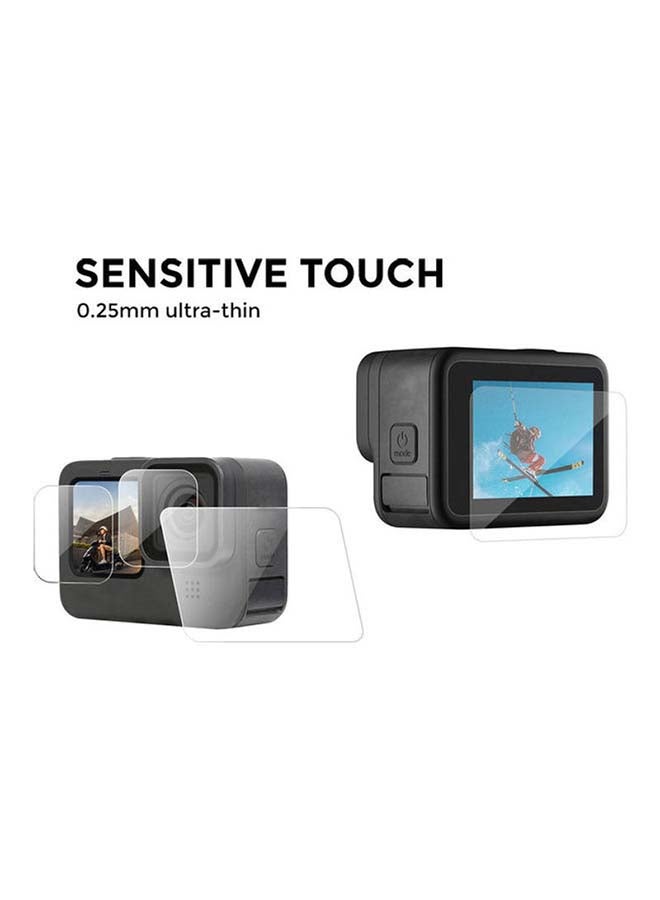 O Ozone - 7-In-1 Kit Compatible For Gopro Hero 9 Action Camera Accessories With Silicone Lens Cap Black - Image 1