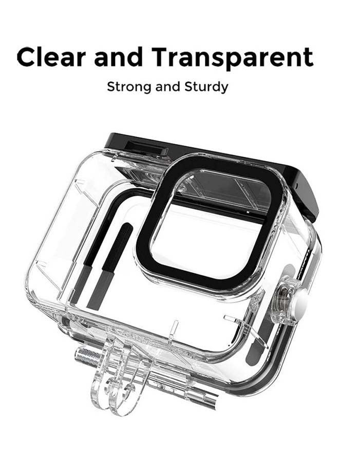 O Ozone - Waterproof Protective Shell Cover Case For GoPro Hero 9 With Bracket Accessories Black - Image 1