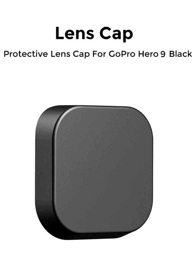 O Ozone Protective Silicone Case For GoPro Hero 9 With Lanyard Strap And Lens Cap Cover Black  - Image 2