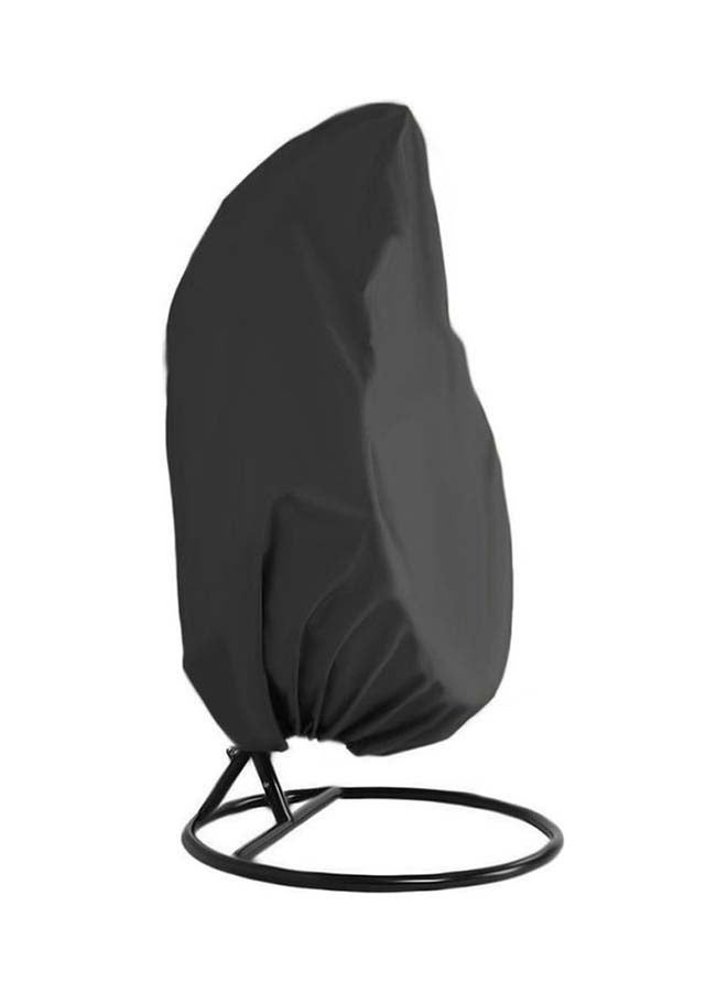 فاشون هوم غطاء حماية واق لكرسي الحديقة والأماكن الخارجية عبر الحدود أسود 115x190سم  - Image 1