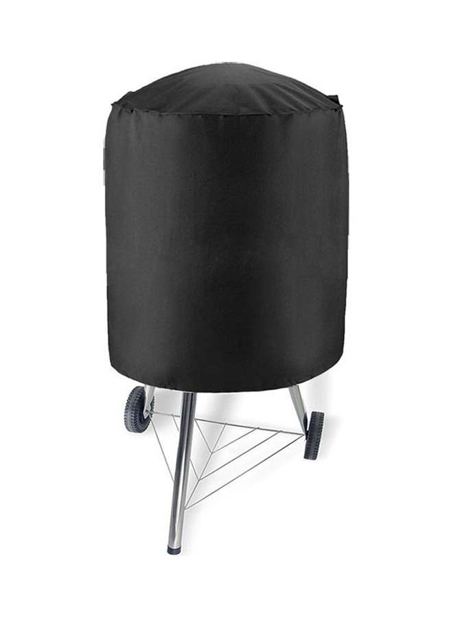 fashionhome Picnic Grill  Round Waterproof Protective Cover Black 70x70cm  - Image 1