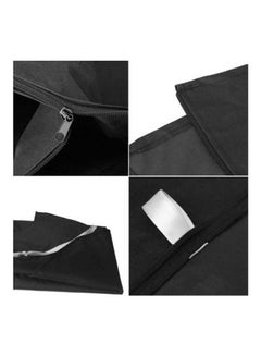 fashionhome Polyester Umbrella Round Waterproof Protective Cover Black 202x95x50cm  - Image 3