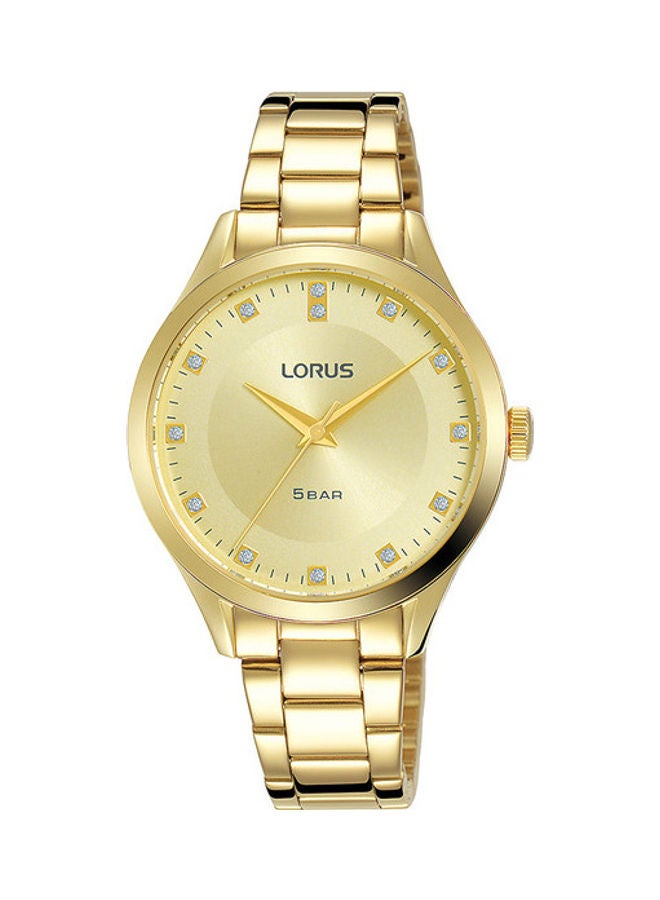 لوراس ساعة يد بعقارب وسوارمصنوع من الستانلس ستيل طراز RG294QX9 للنساء - Image 1