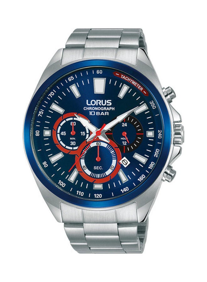 لوراس ساعة يد كرونوغراف من ستانلس ستيل طراز RT377HX9 للرجال - Image 1