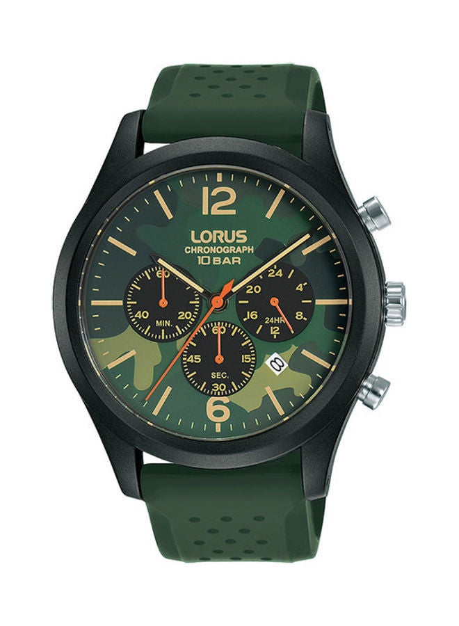 لوراس ساعة يد كرونوغراف بسوار من السيليكون طراز RT399HX9 للرجال - Image 1