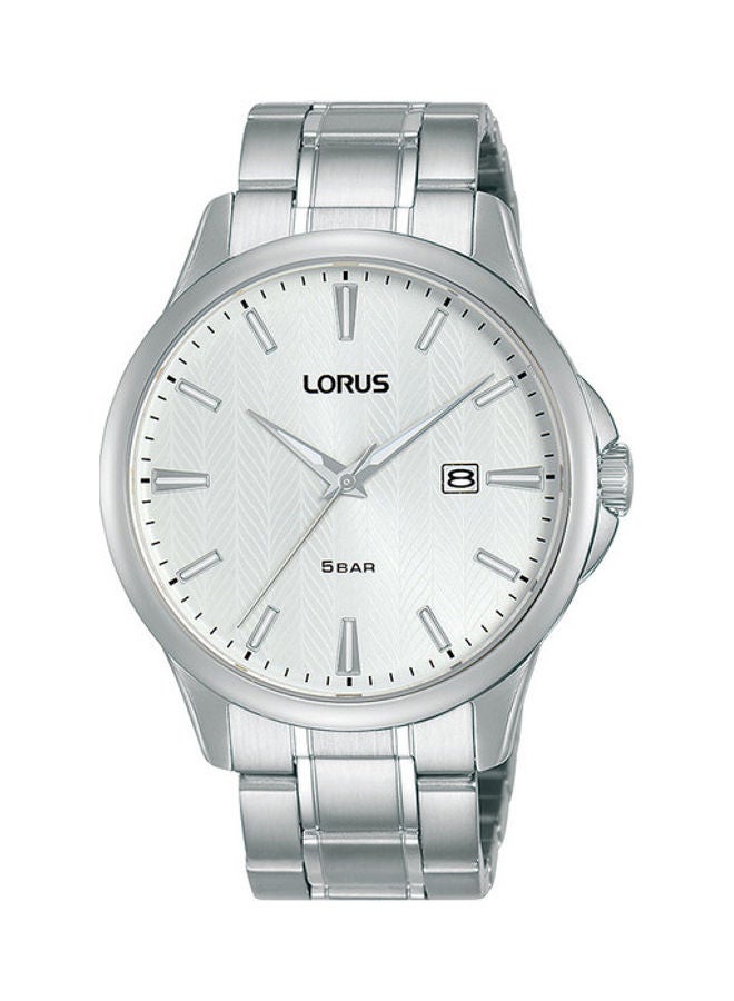 لوراس ساعة يد بعقارب وسوار مصنوع من الستانلس ستيل طراز RH921MX9 للرجال - Image 1