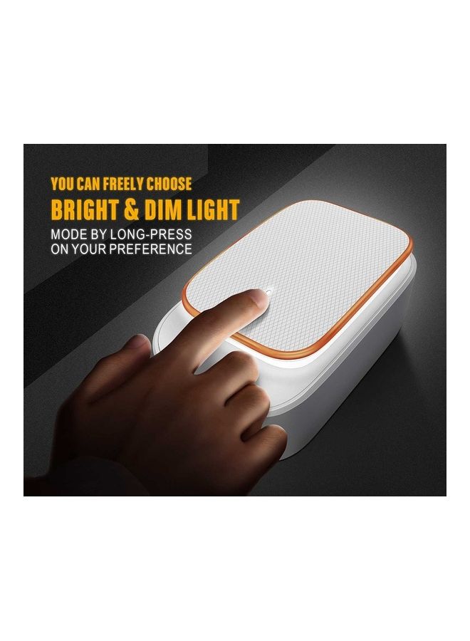 Digitplus 3-Port USB Charger With Touch Night Light White - Image 3
