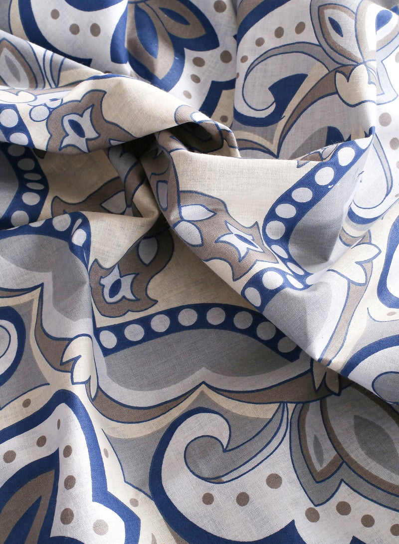 أمال طقم فراش فاخر - مع 1 غطاء لحاف (200x220 سم) + 2 غطاء وسادة (50x75 سم) + 2 غطاء وسادة (40x40 سم) 100% - Image 3