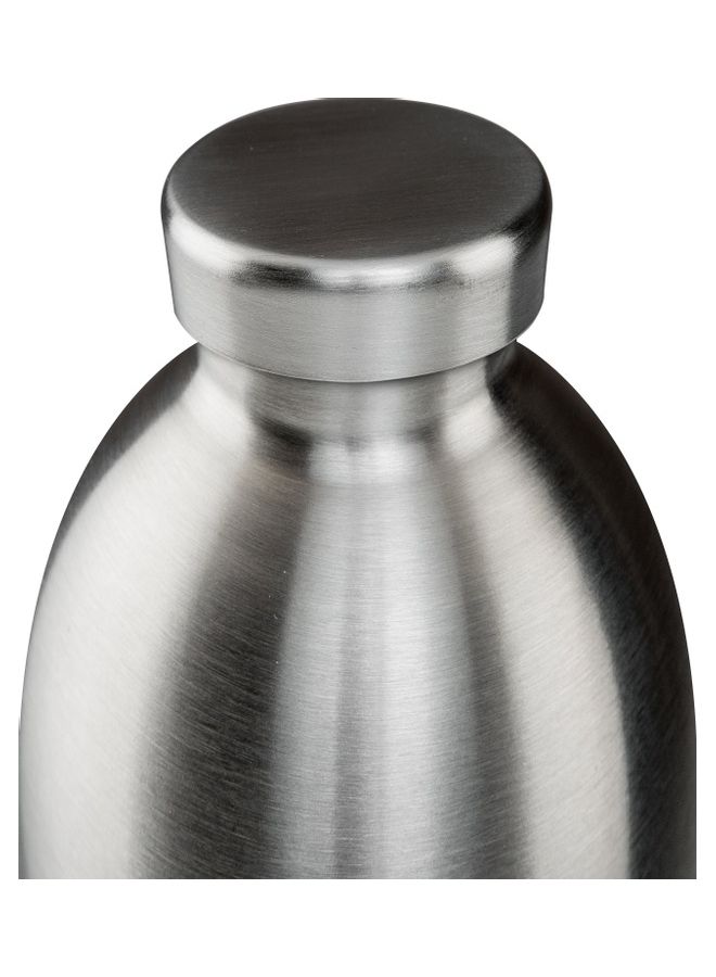 24Bottles - Double Walled Stainless Steel Water Bottle Silver - Image 1
