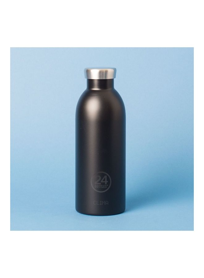 24Bottles - Double Walled Stainless Steel Water Bottle Black - Image 1