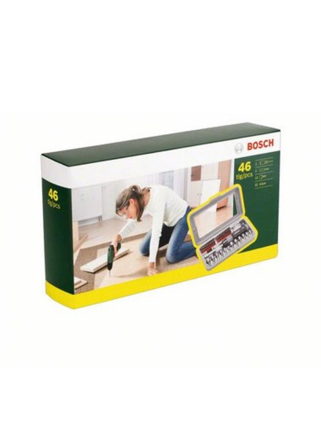 بوش طقم رؤوس تركيب براغي من 46 قطعة فضي 910جرام - Image 5