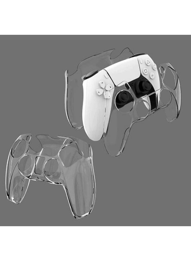 Premify - Transparent Plastic Crystal Protective Case For PS5 Gaming Controllers - Image 1