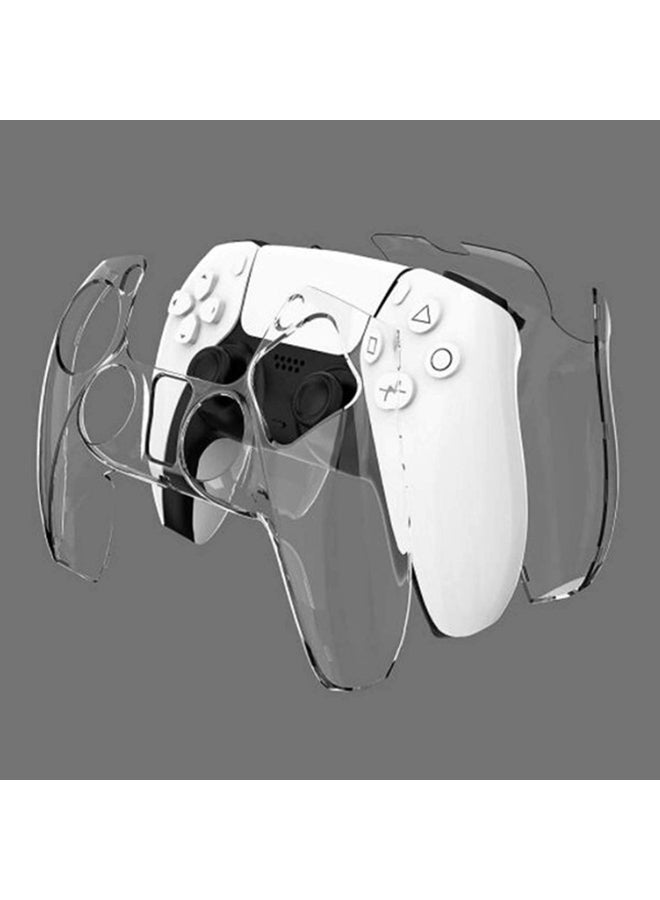 Premify - Transparent Plastic Crystal Protective Case For PS5 Gaming Controllers - Image 1