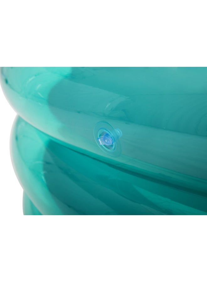 Bestway 3-Ring Inflatable Foldable Portable Stylish Circular Swimming Pool For Backyard 201x53x201cm - Image 4