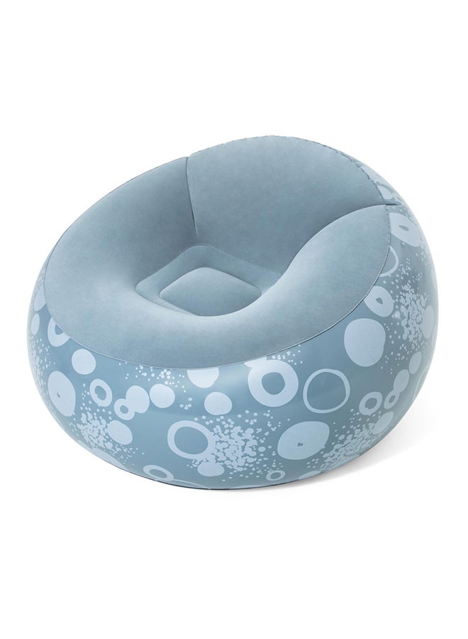 Bestway Inflate-a-chair 112x112x66cm  -26-75052 Blue 44 x 44 x 26inch  - Image 2