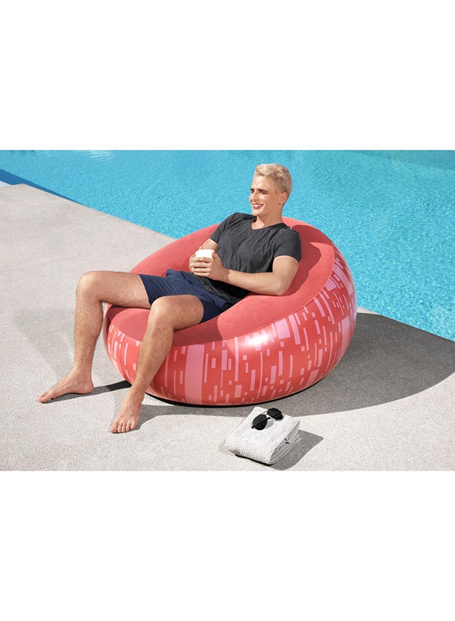 Bestway Inflate-A-Chair 26-75052 Orange 1.22x1.22x0.66meter  - Image 3