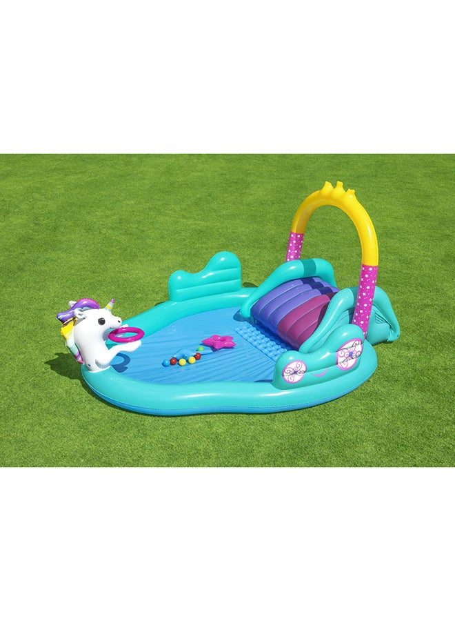 Bestway - Magical Unicorn Carriage Play Pool Center - Image 1