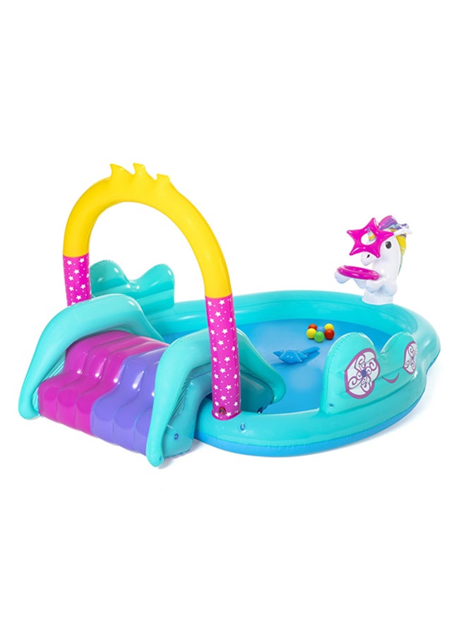 Bestway Magical Unicorn Carriage Play Pool Center  - Image 4