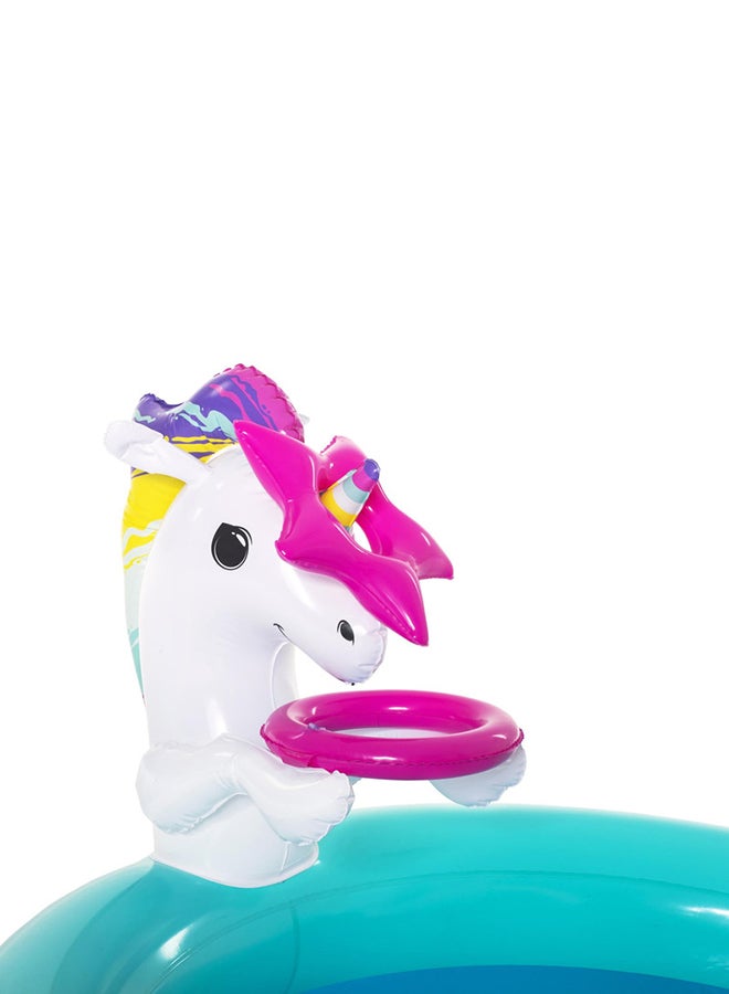 Bestway - Magical Unicorn Carriage Play Pool Center - Image 1