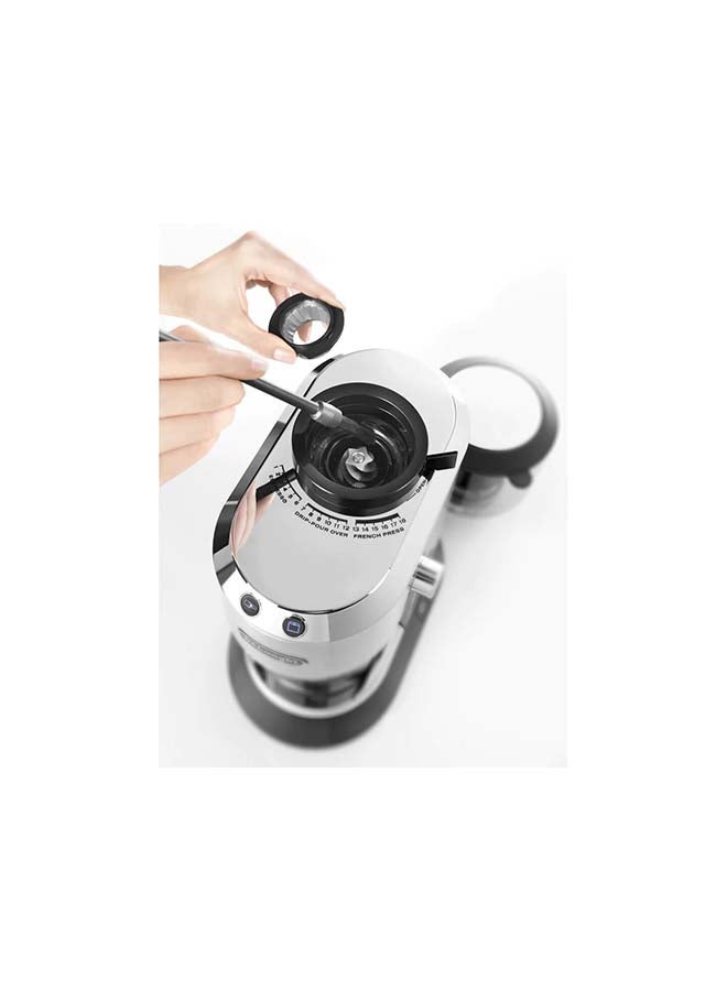 De'Longhi Coffee Grinder 150W 150.0 W KG520.M Silver - Image 2