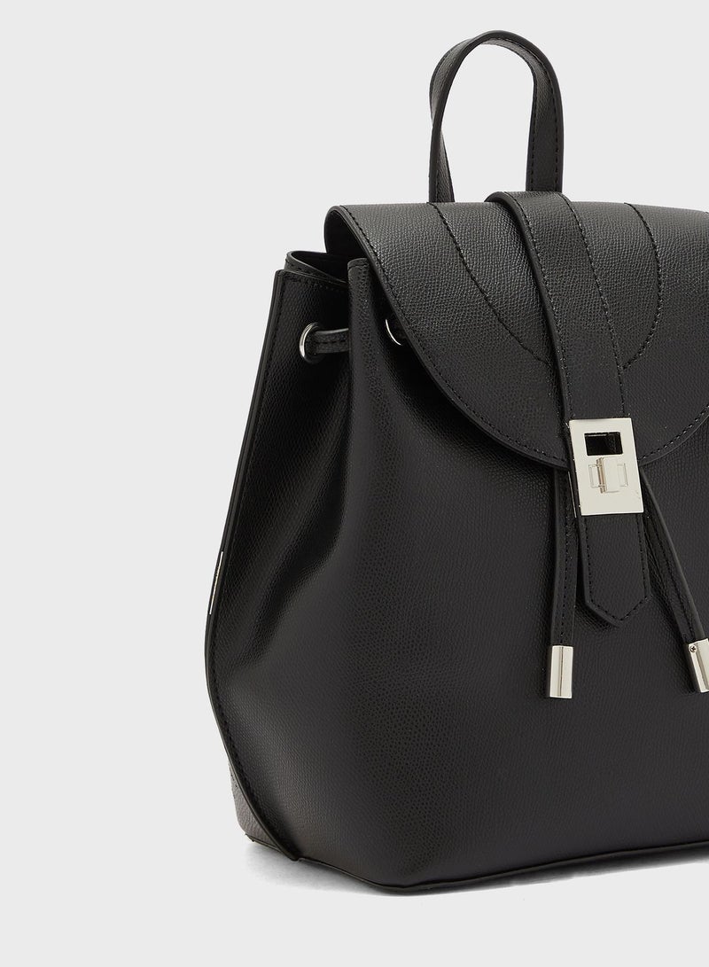 NEW LOOK T-Foster Backpack Black  - Image 4