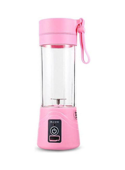 Electric Fruit Juicer Smoothie Maker Blender Bottle Juice Shaker ZJ-090 Pink