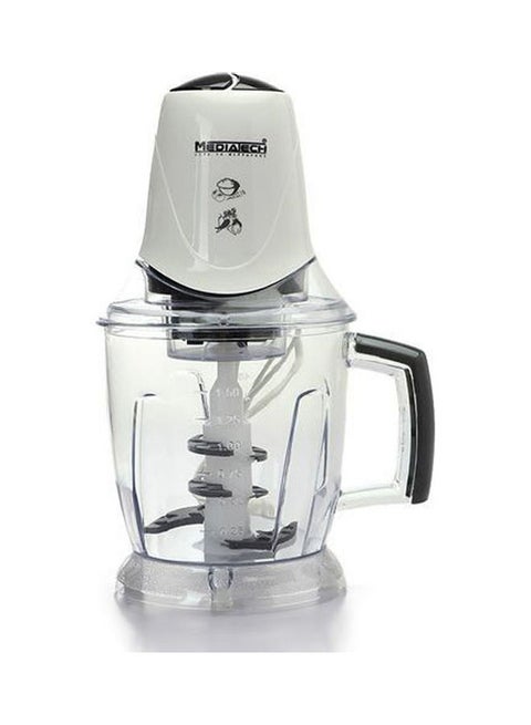 Chopper, 1.5 Liters Capacity Bowl , 4 Durable Stainless Steel Blades, Powerful Motor for Chopping, Pureeing & Mincing,Break-Proof Flask 1.5 L 700 W MT-CR20 Black