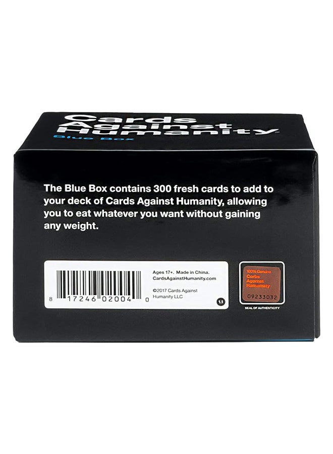 Cards Against Humanity 300-Piece Blue Box Card Game Set 10.92x10.41x6.86cm  - Image 2