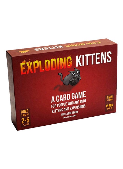 Exploding Kittens A Card Game 4.41x6.38x1.5inch