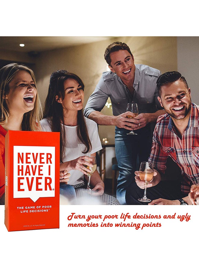 Never Have I Ever Card Game 10.2x7x19.1cm
