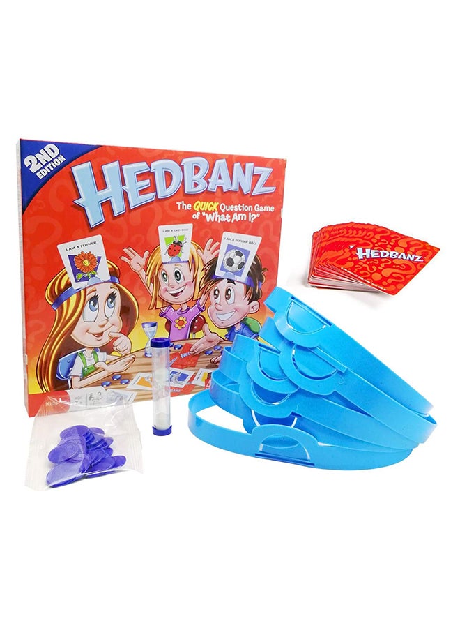 Spin Master Games - HedBanz Quick Question Guessing Game 6039874 27.2x26.8x4.8cm - Image 1