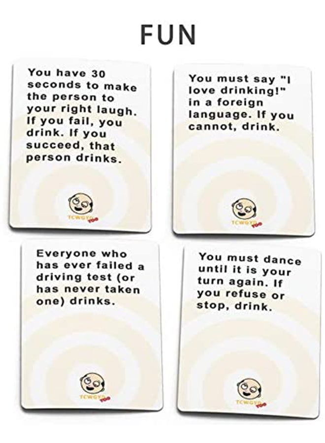 These Cards Will Get You Drunk Too Party Card Game T2504-1-1 9.2x6.6x3.8cm - Image 3