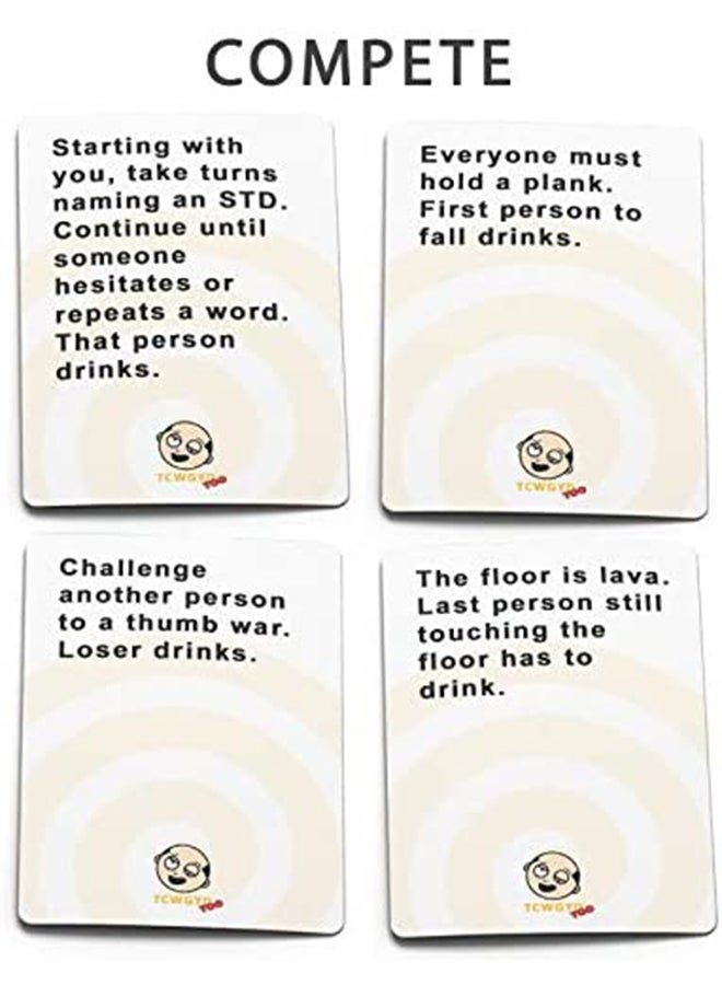 These Cards Will Get You Drunk Too Party Card Game T2504-1-1 9.2x6.6x3.8cm - Image 4