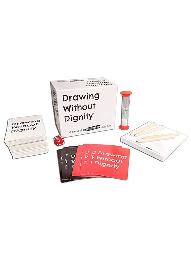 Drawing Without Dignity Party Card Game For Adult 13.34x8.26x10.8cm