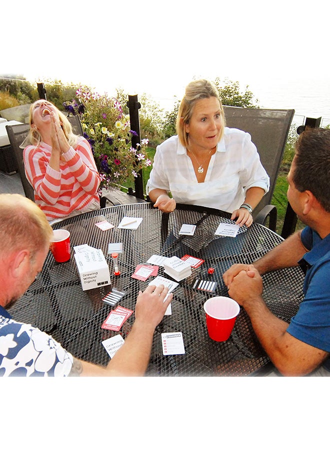 Drawing Without Dignity Party Card Game For Adult 13.34x8.26x10.8cm