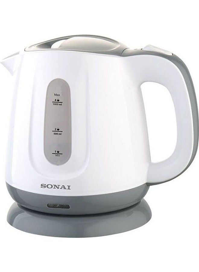 سوناي غلاية كهربائية 1.0 L 1100.0 W SH-2000 أبيض/ رمادي