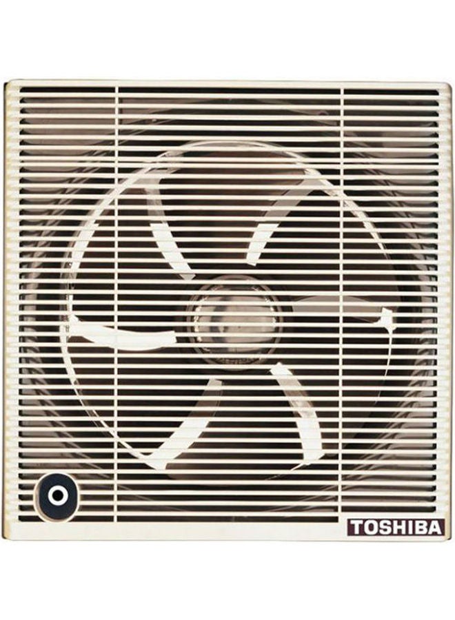 Toshiba Bathroom Ventilating Fan 25cm x 25cm With Privacy Grid VRH25S1 Off White