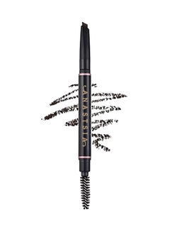 قلم محدد حواجب مع فرشاة بني غامق