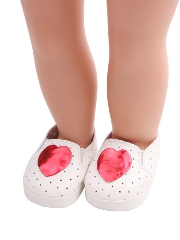 Pair Of American Doll Sandals One Size - Image 3