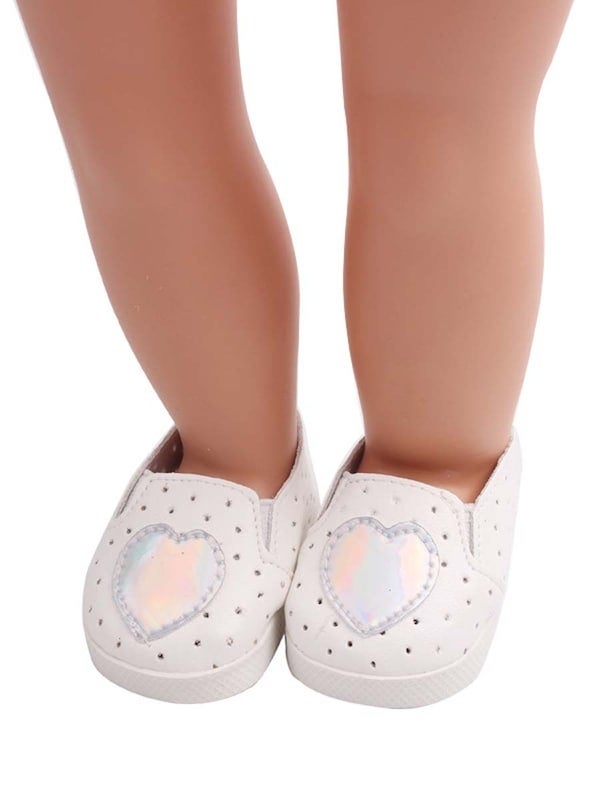 Pair Of American Doll Sandals One Size - Image 4