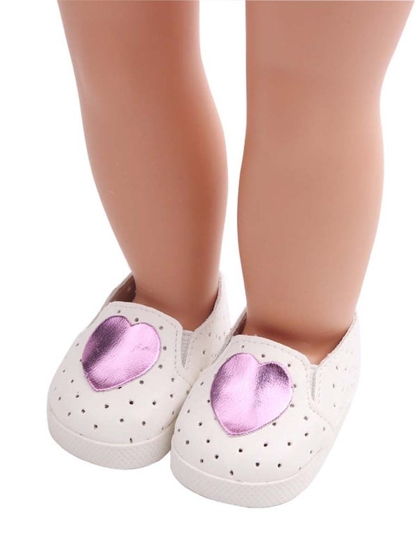 Pair Of American Doll Sandals One Size - Image 5