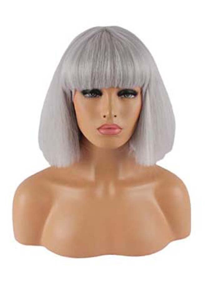 Riyang Straight Puff Hair Silver 10inch 