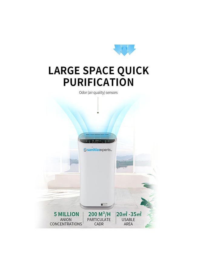 سانيتايز إكسبرتس - معقم هواء للاستخدام المنزلي 735850069036 أبيض - Image 1