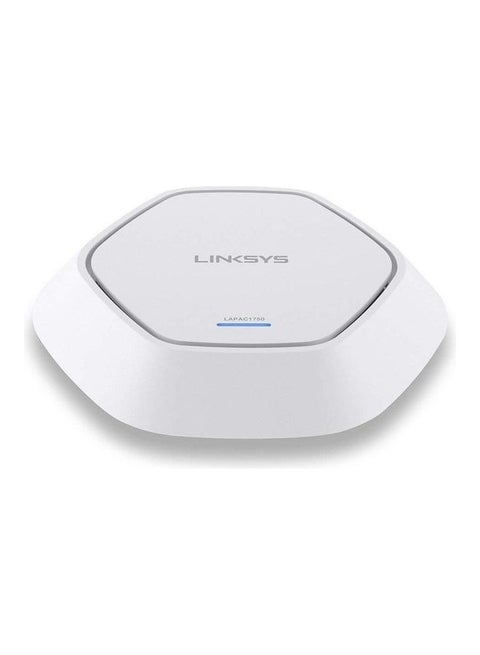 Dual Band Business Wireless Access Point Router With PoE 1750 Mbps White